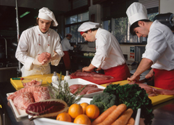Scuola alberghiera - interno - cucine