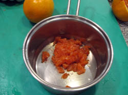 Tartare di salmone marinato con insalata di finocchi e arance 2