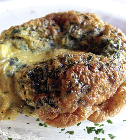 Frittata con le ortiche