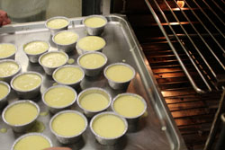 Sformatino di Montasio su crema di asparagi verdi 3