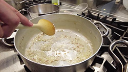 Gnocchi di patate alle capesante e piselli 12